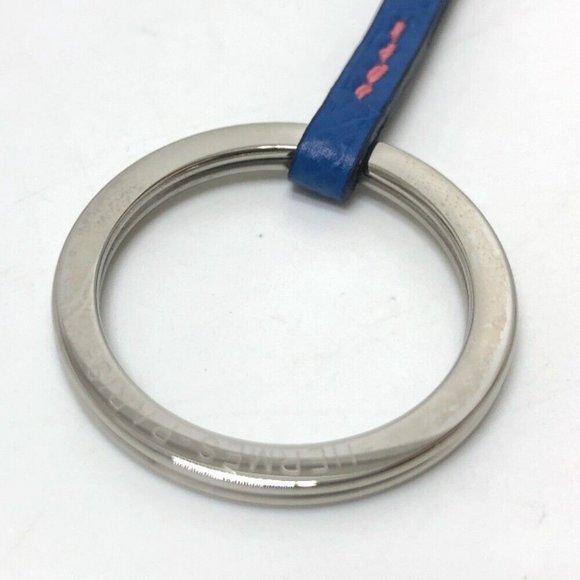 HERMES Cles Grand Tresage Clochette Key ring Epsom - Picture 8 of 13